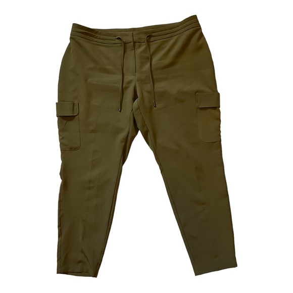 REITMAN'S Soft Cargo Trousers in Olive - Picture 3 of 16